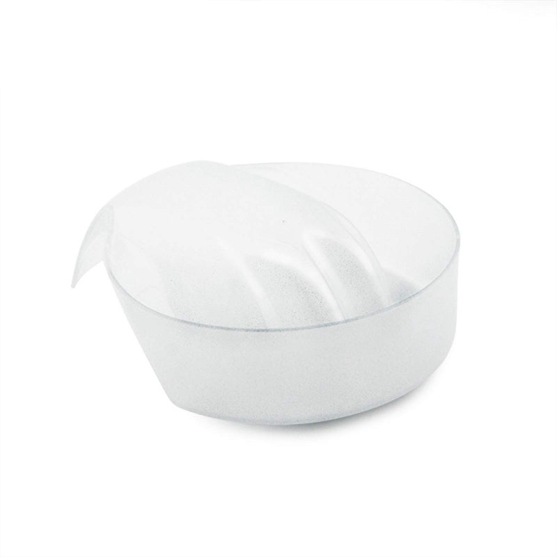KADS 1pc Nail Art Hand Wash Remover Soak Bowl DIY Salon Glitter Nail Spa Bath Treatment Hand Resurrection Care Bowl White
