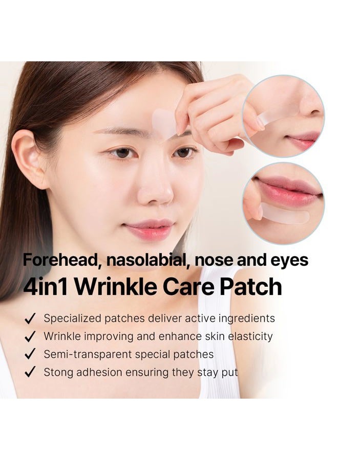 Avca Wrinkle Repair Patches for Frown Lines Forehead Lines and Smile-Line Patches - Korean Skin Care, The Anti Wrinkle Patch Non invasive Wrinkle Smoothers for Face Wrinkles 55p - Image 3