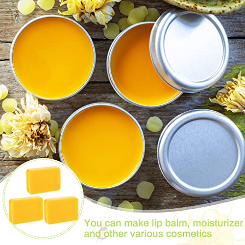 ERZA Yellow Pure Beeswax Block, Organic Natural Food Grade Wax, Triple Filtered, for DIY Beewax Making Candles Skin Care Lip Balm Soap Lotion, 200gm - Image 4