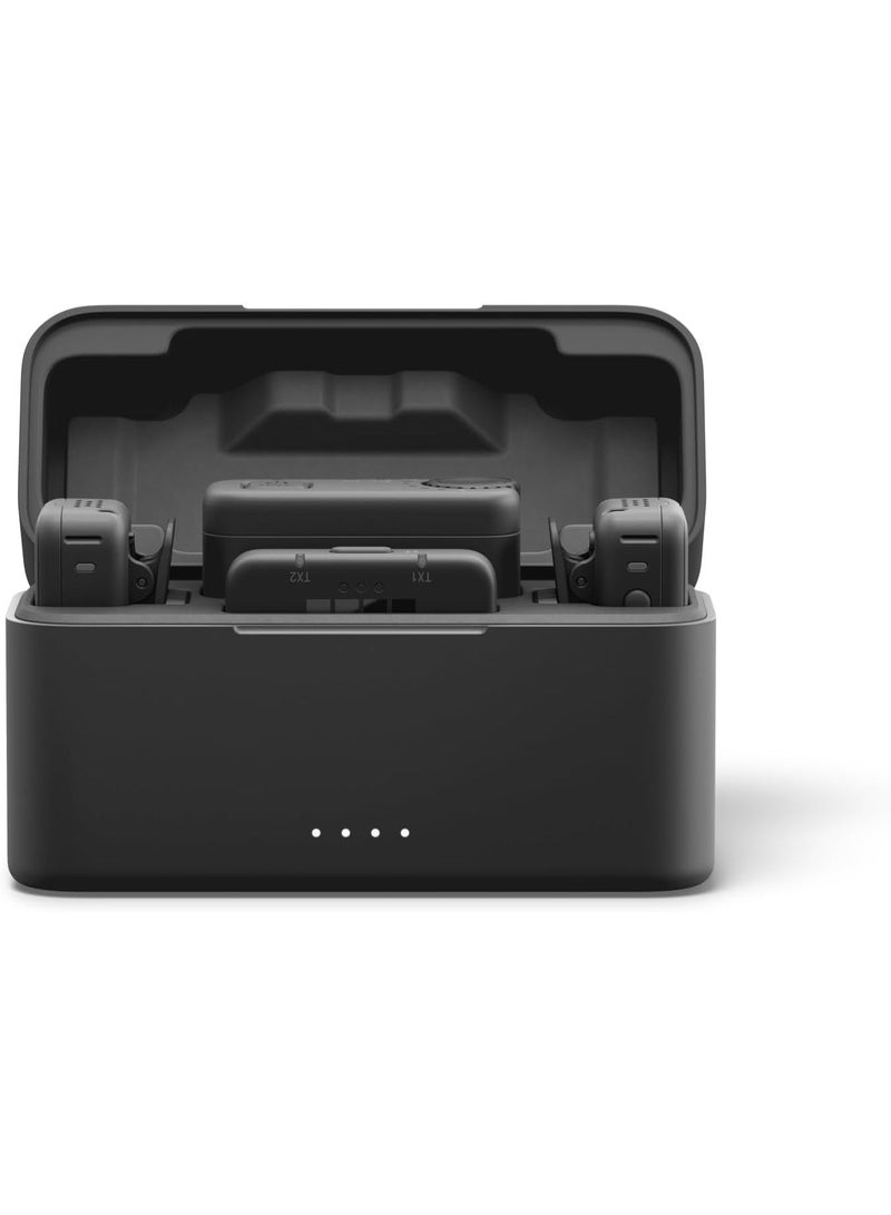 GoPro Wireless Mic Complete Kit 2 Transmitters | TRS Receiver | USB Receiver | Charging Case - Image 1