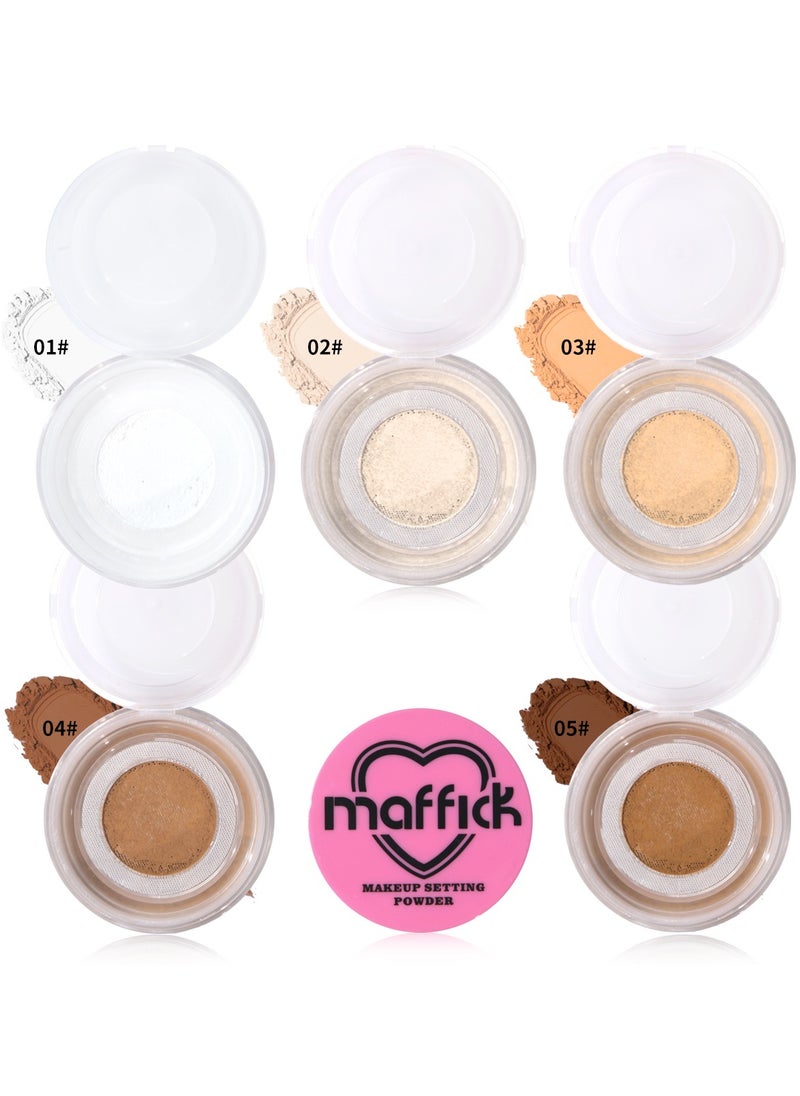 maffick - Maffick High Definition Powder - Soft Luminance, Lightweight Loose Powder for Perfect Makeup Setting - 0.35 oz - Image 1