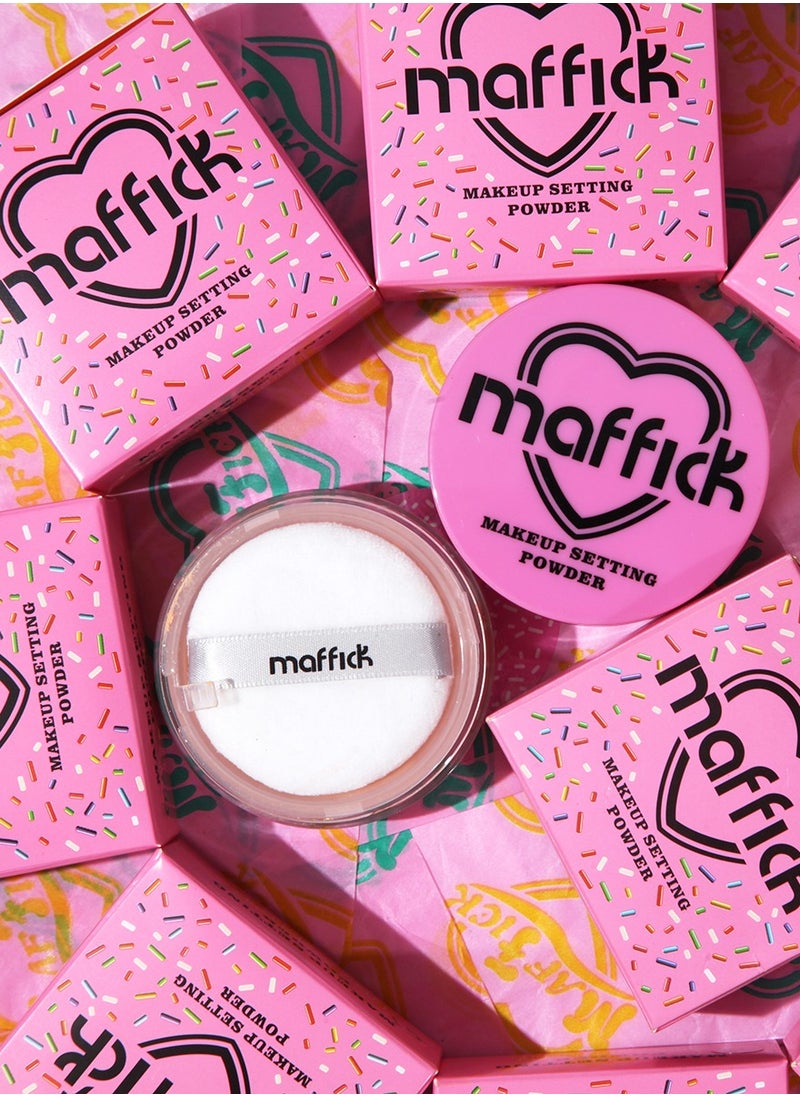 maffick - Maffick High Definition Powder - Soft Luminance, Lightweight Loose Powder for Perfect Makeup Setting - 0.35 oz - Image 1