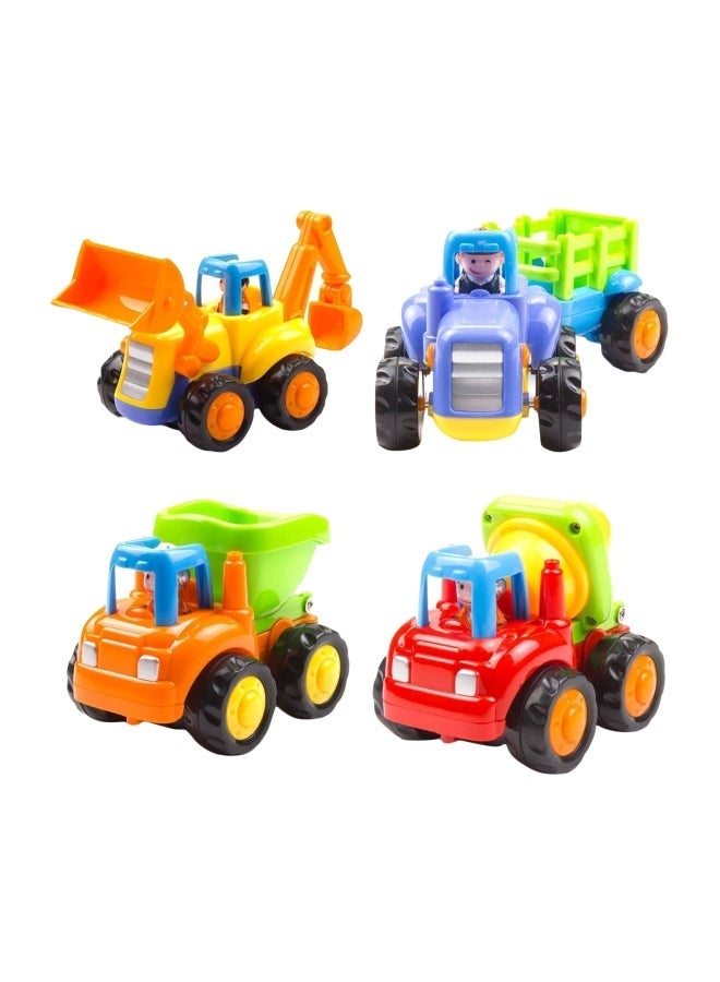 NIBEMINENT 4-Piece Play Vehicle Set 326 Multicolour - Image 1