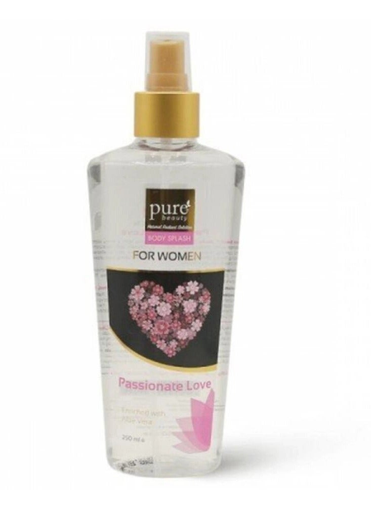 بيور بيوتي معطر جسم بخاخ 250 مل نسائي باشنيت لوف