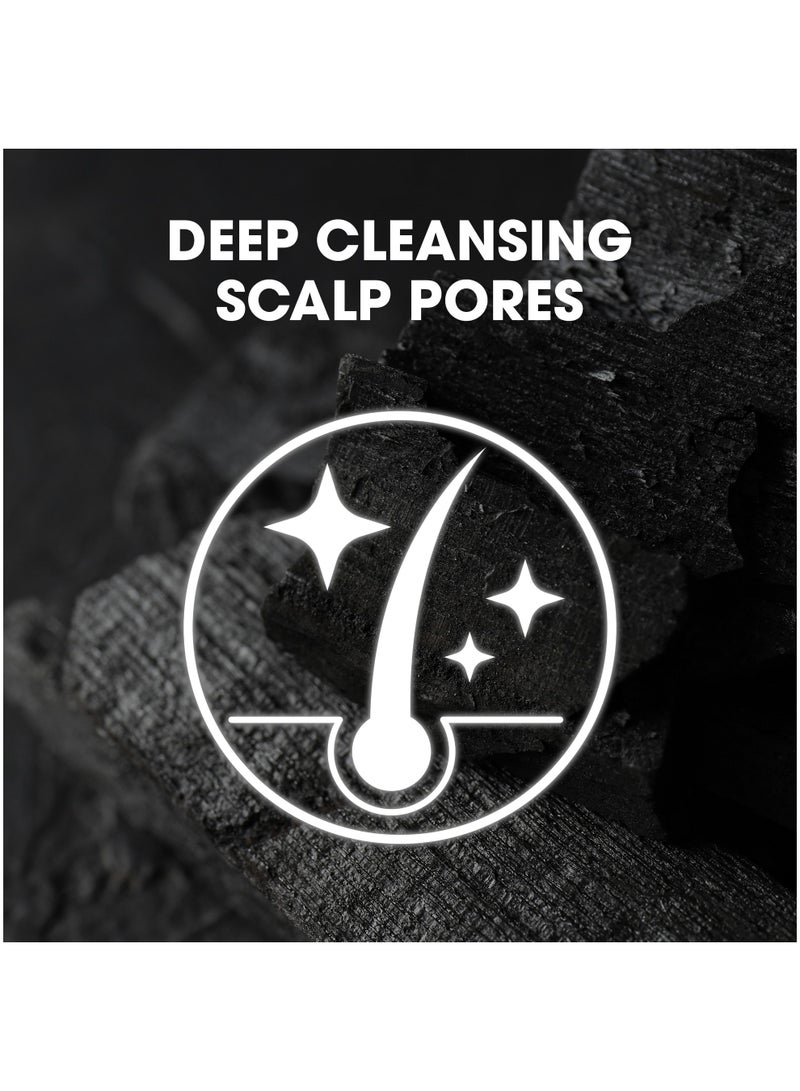 Head & Shoulders Oxygenated Charcoal Detox Anti-Dandruff Shampoo 350ml - Image 3