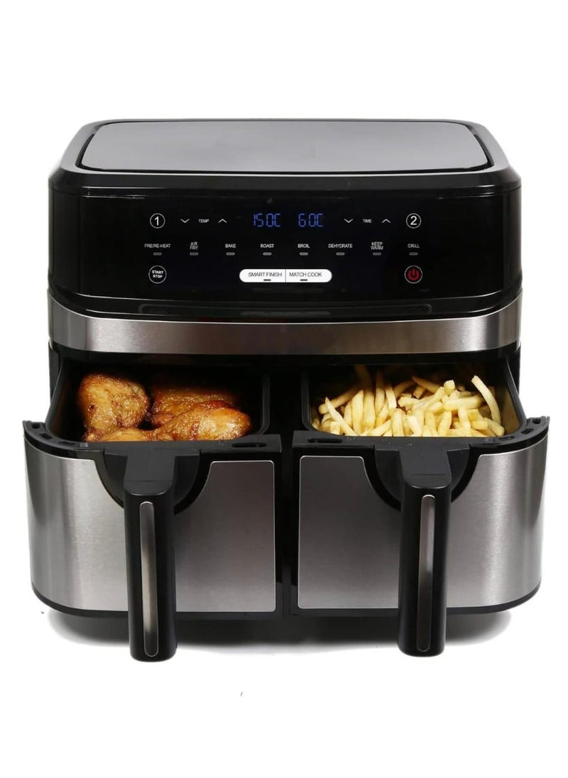 Generic - Digital Air Fryer 9L – Adjustable Temperature Control, 60-Min Timer, Rapid Air Circulation Technology, Easy to Clean, Oil-Free Healthy Cooking - Image 1