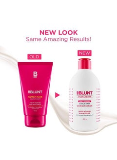 BBLUNT Curly Hair Conditioner With Coconut Water & Jojoba Oil 250 G  - Image 4