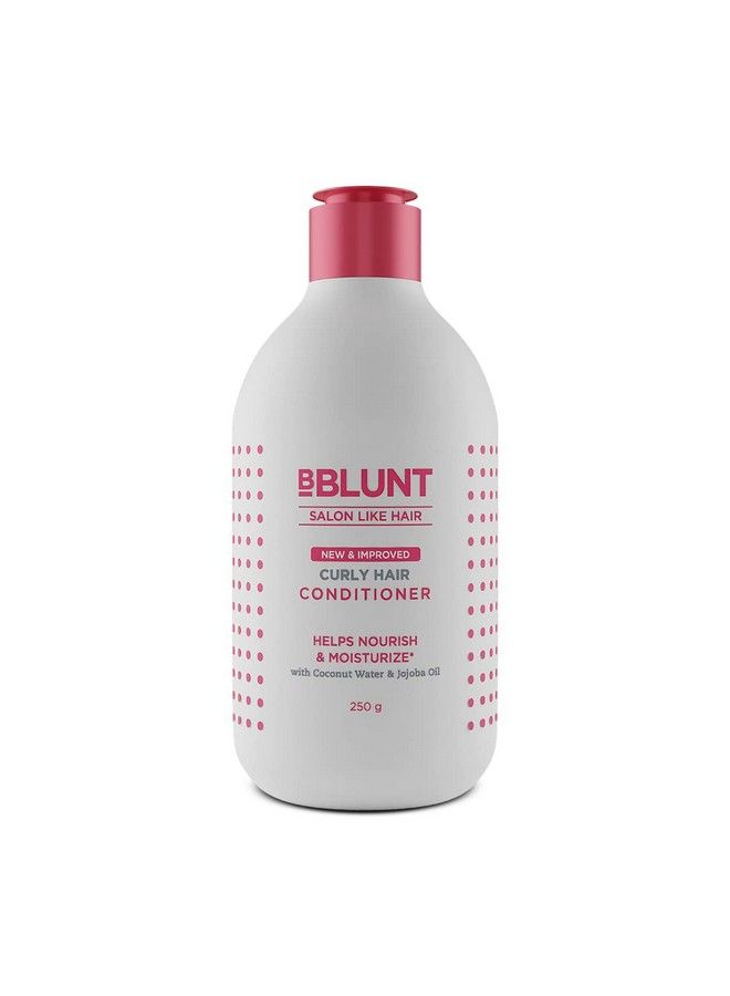BBLUNT Curly Hair Conditioner With Coconut Water & Jojoba Oil 250 G - Image 2