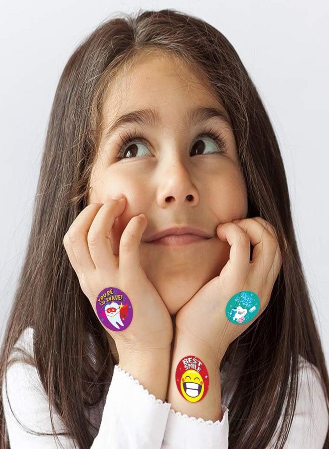 ArtCreativity Dental Sticker Rolls Assortment - Set Includes 500 Dental Themed Stickers - Dental Reward, Goodie Bag Fillers, Party Favors - Fun Craft Tool for Children Ages 3+ - Image 5
