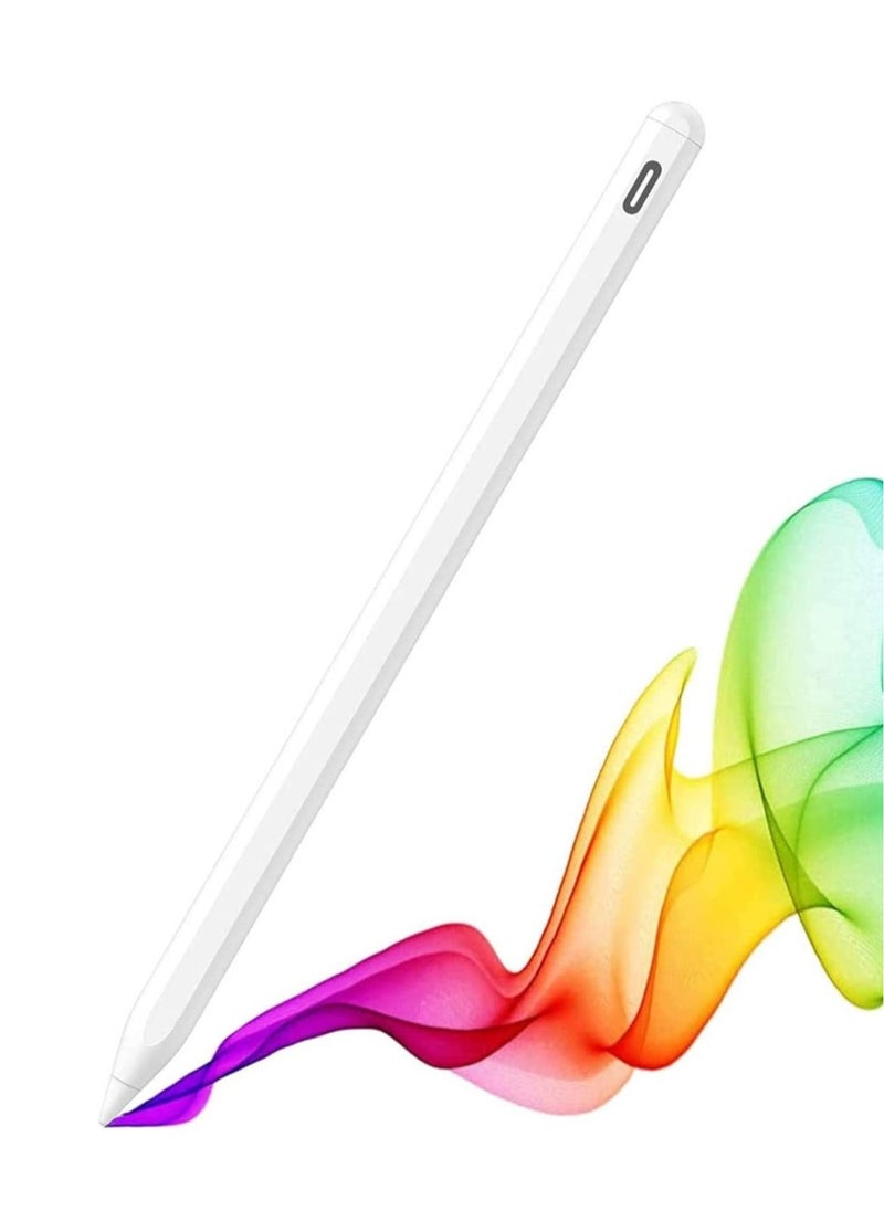 قلم ستايلس لجهاز آبل آيباد برو قلم الجيل الخامس 12.9/11 2021، آيباد الجيل 10/9/8/7/6، آيباد إير الجيل 5/4/3، آيباد برو الجيل 6/5/4/3، آيباد ميني 6/5 متوافق 2018-2022 مع آبل آيباد - Image 1