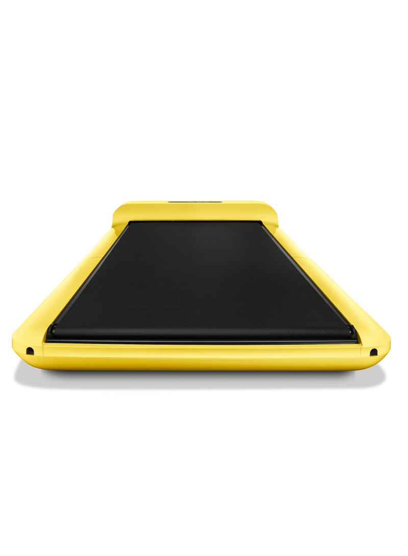 Kingsmith WPS1F WalkingPad C2 | Patented "folding" technology | up to 6 km/h speed range | 25Kg light and flexible | Overload protection | Brushless 1HP DC Motor | upto 100Kg weight capacity | with remote control | Yellow - Image 4