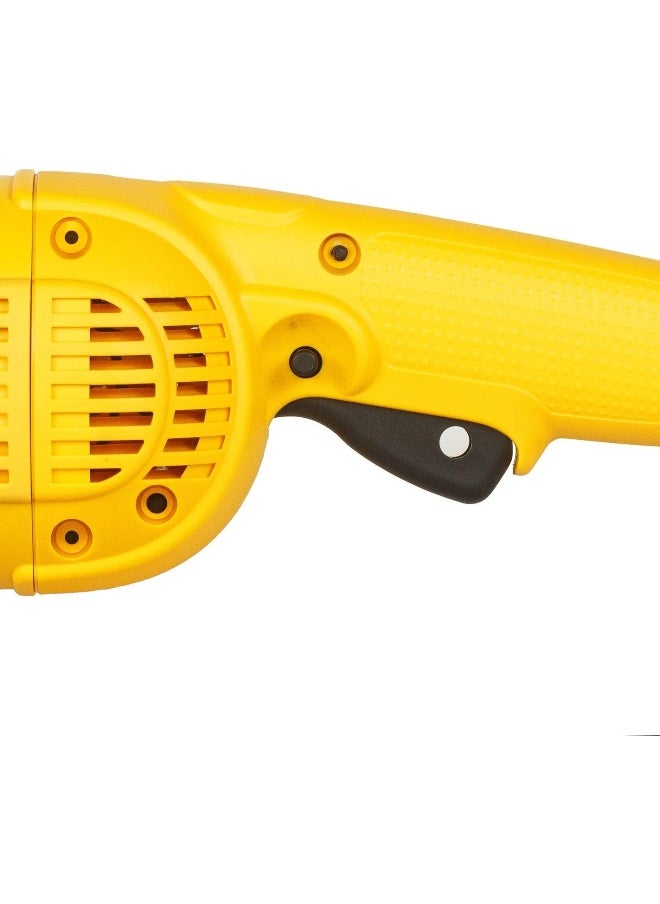 DEWALT - 180Mm 2200W Large Angle Grinder With Lock-On Switch  Yellow Black  Dwe493-B5  3 Year Warrnty - Image 1