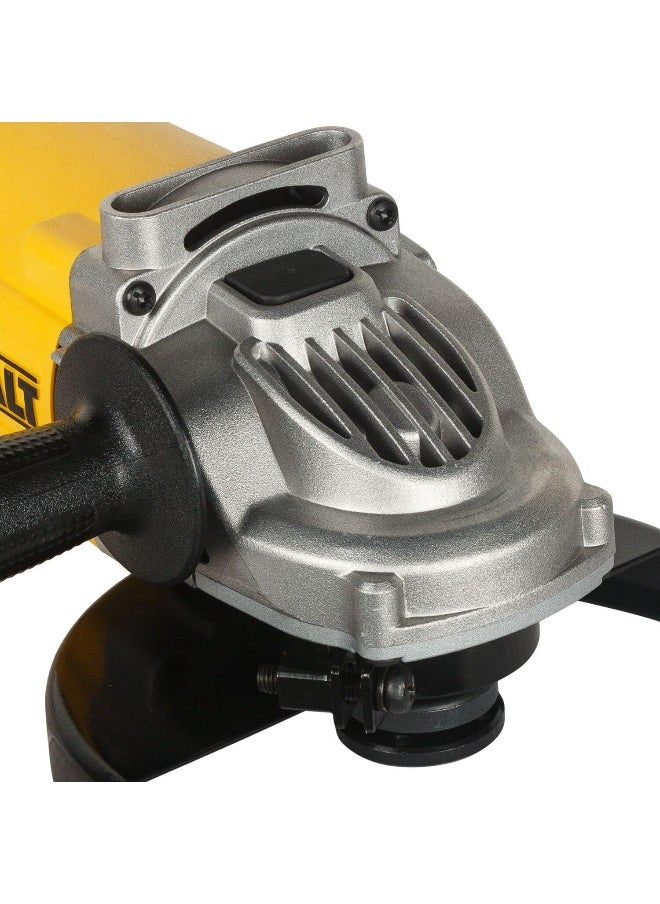 DEWALT - 180Mm 2200W Large Angle Grinder With Lock-On Switch  Yellow Black  Dwe493-B5  3 Year Warrnty - Image 1