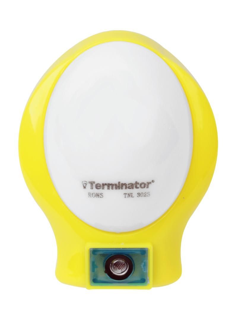 Terminator Sensor Night Light 13A 110-220V, 4LED, 0.6W, 20Lm Available in White, Pink, Yellow, Blue Green Colors in Doom Shape - Image 1