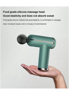 Generic Electric Massage Gun Portable Handheld Muscle Massager Gun Mini Electric Handheld Massagers with LCD Display and 4 Replaceable Massage Heads for Men Women Shoulder Neck and Back Massage  - Image 5