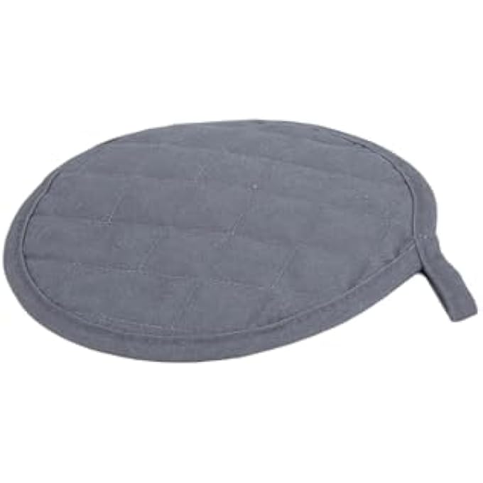 Daiso Round Pot Mat Grey - Image 2