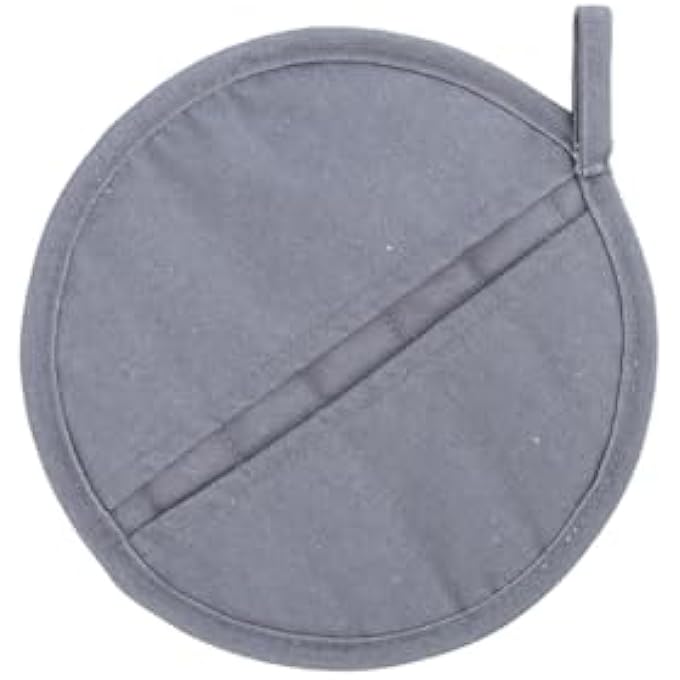 Daiso Round Pot Mat Grey - Image 3