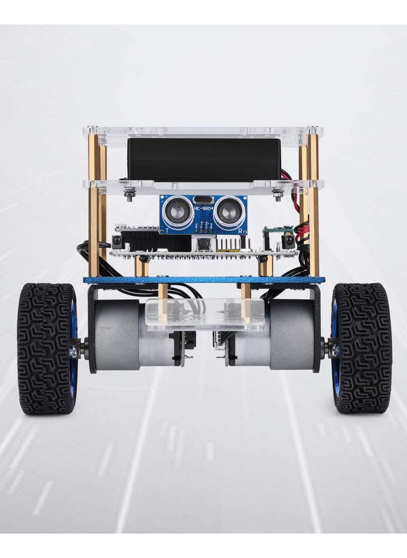 ELEGOO ELEGOO Tumbller Self-Balancing Robot Kit for Arduino Robotics for Kids Ages 8-12 12-14 Gifts for 8 9 10 11 12 13 14 15 16 Year Old Boys Girls Teens Toys for Ages 8-10 8-13 10-12 14-16 STEM Building  - Image 5