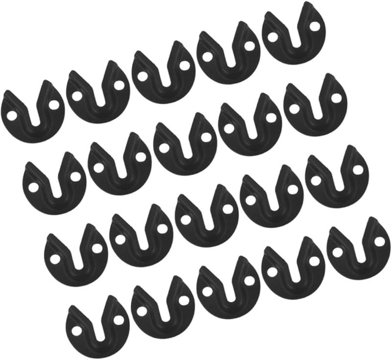 حوامل ثقيلة للصور المعدنية ذات فتحة المفتاح 20 قطعة حوامل تعليق الحائط للإطارات - Image 1