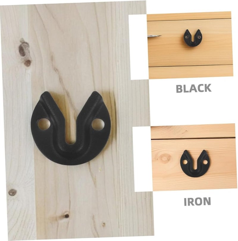 حوامل ثقيلة للصور المعدنية ذات فتحة المفتاح 20 قطعة حوامل تعليق الحائط للإطارات - Image 4