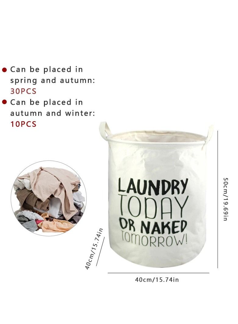 Meetion Bathroom Dirty Laundry Basket Folding Laundry Clothes Hamper Bag Home Storage Bag Organizers - Image 5