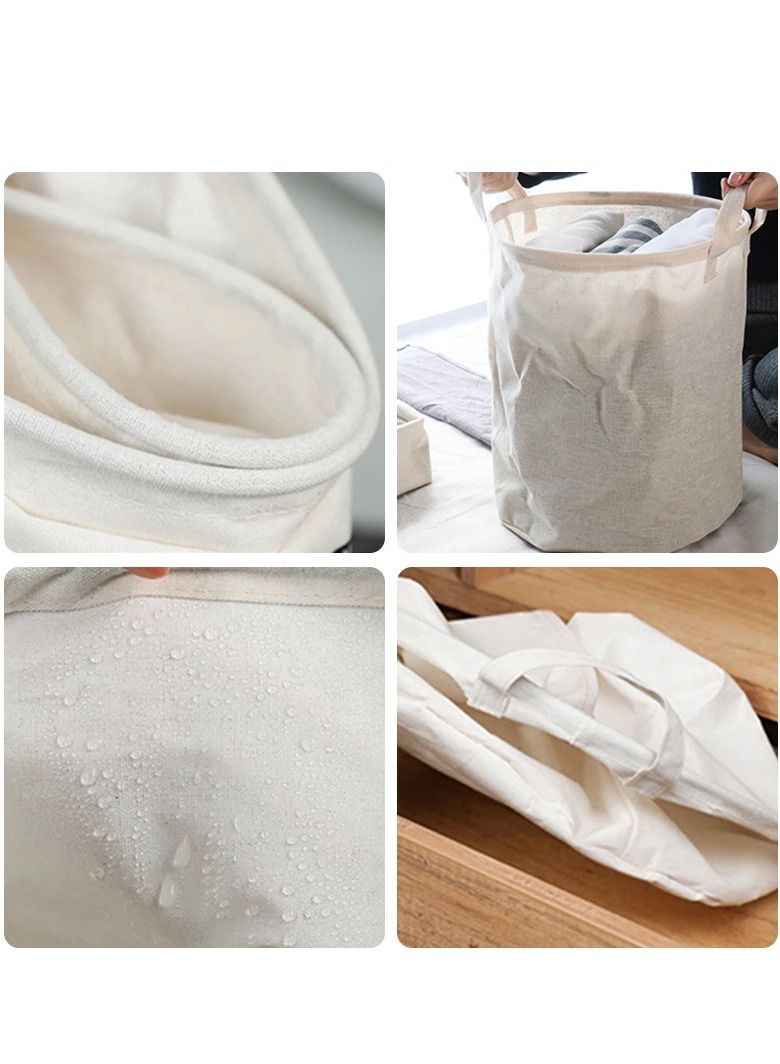 Meetion Bathroom Dirty Laundry Basket Folding Laundry Clothes Hamper Bag Home Storage Bag Organizers - Image 4