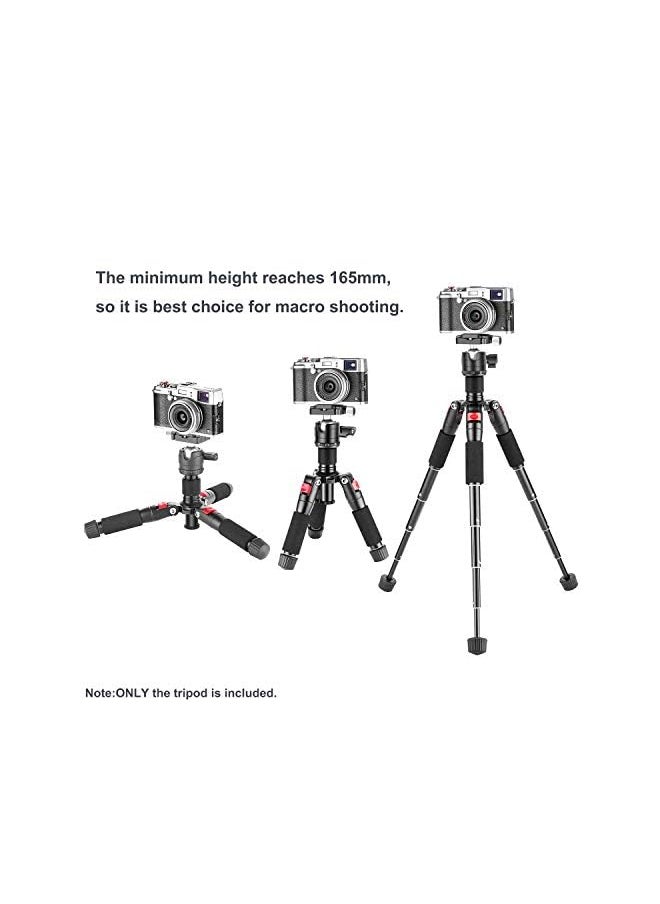 Neewer - Portable Desktop Mini Tripod - Aluminum Alloy 20 Inches/ 50 Centimeters With 360 Degree Ball Head, 1/4 Inch Quick Shoe Plate For Dslr Camera Video Camcorder, Load Up To 11 Pounds/5 Kilograms - Image 1