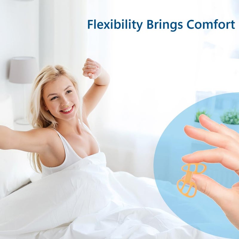 WoodyKnows Super-Support Nasal Dilator, Model Standard, Improves Sleep and Sports Airflow, Nasal Congestion and Nose-Related snoring aid (Trial XS/S/M/L) - Image 4