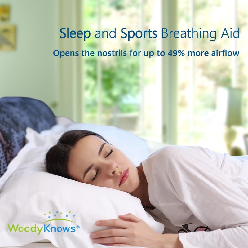 WoodyKnows Super-Support Nasal Dilator, Model Standard, Improves Sleep and Sports Airflow, Nasal Congestion and Nose-Related snoring aid (Trial XS/S/M/L) - Image 2