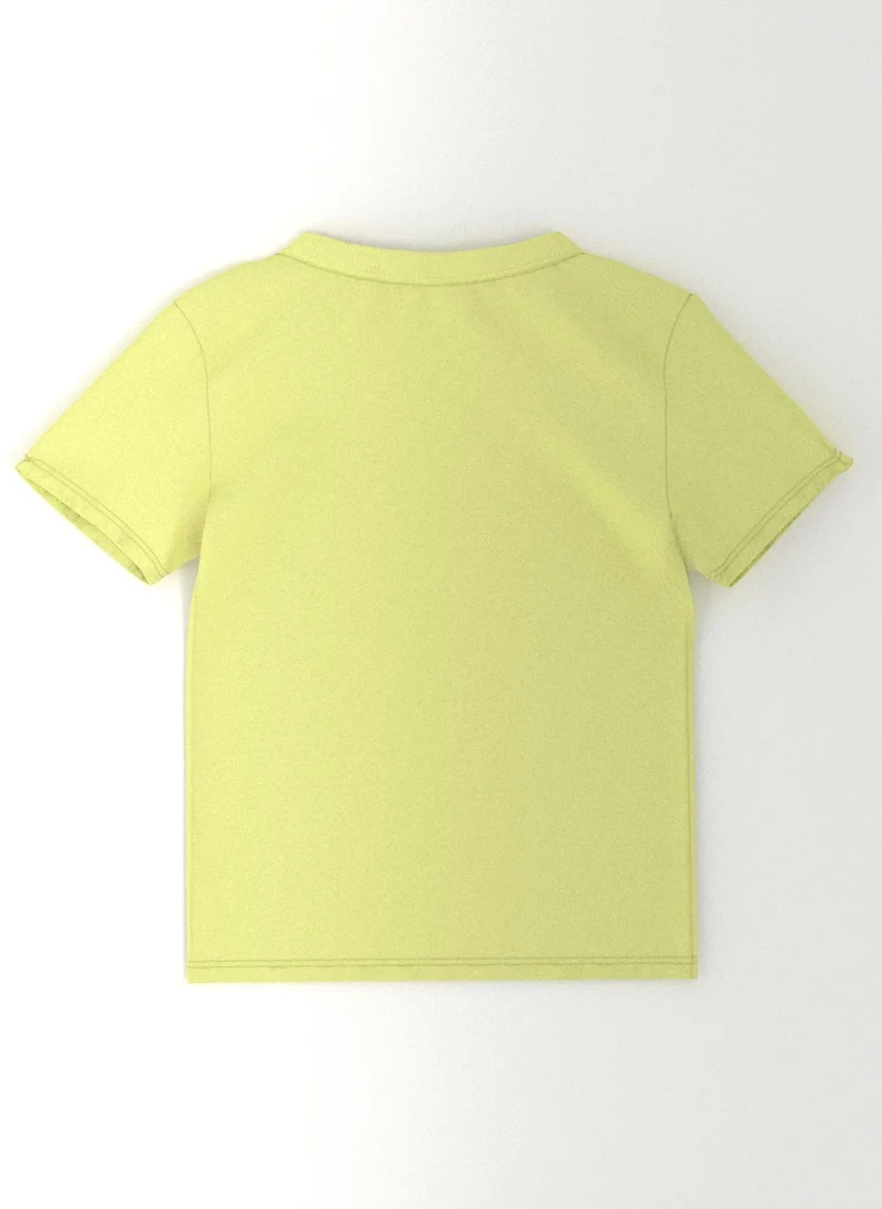 نوتيناتي Nautinati Boys' Pack of 2 Cotton Beach Graphic Printed T-shirts