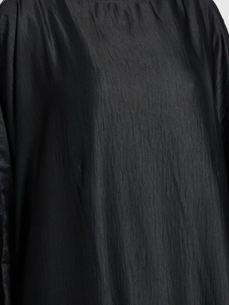 Reem Abayas  Classic Textured Black Butterfly Abaya for Women | Best Price UAE