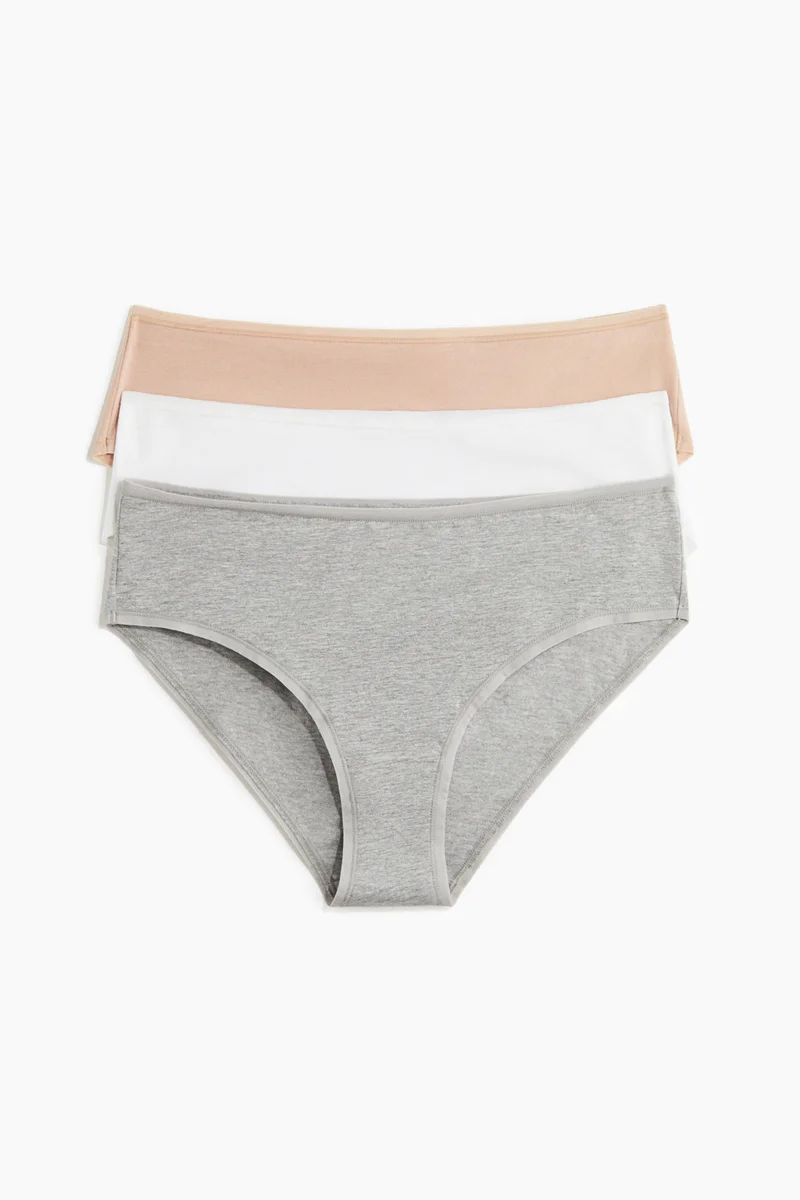 H&M 3-pack cotton hipster briefs