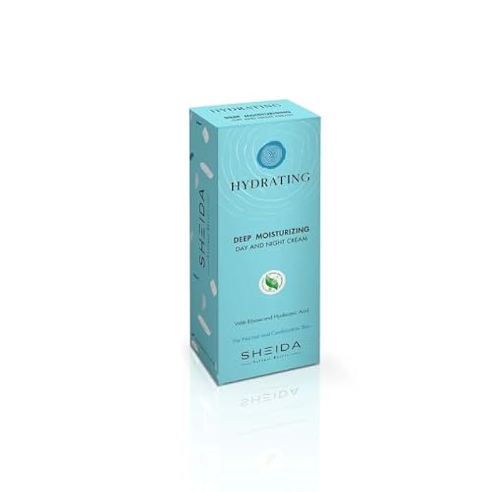 Sheida Hydrating Day and Night Cream, Deep Moisturizing with Ribose and Hyaluronic Acid, For Normal and Combination Skin 75ml/ 2.55fl.oz - Image 2