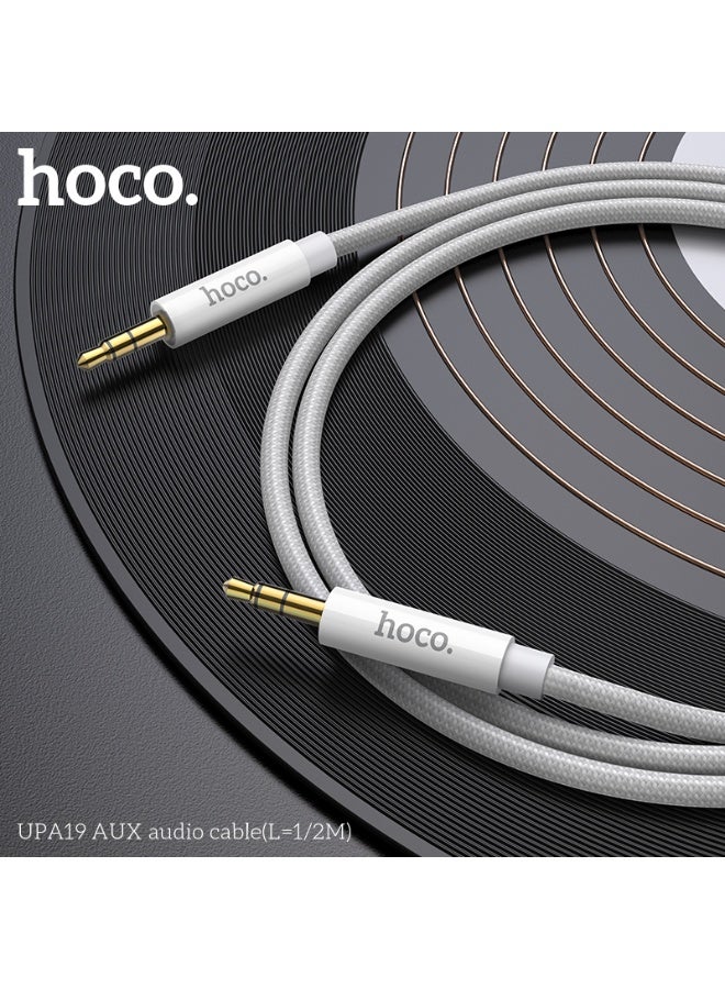 hoco. UPA19 AUX audio cable(L=1M) - Image 3
