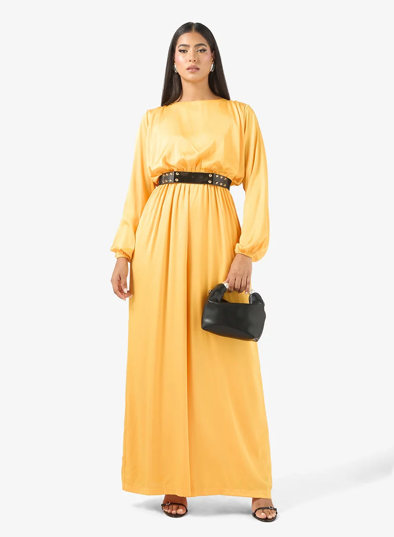 Golden Apple  Embellished Belt Jumpsuit for Women | Best Price UAE