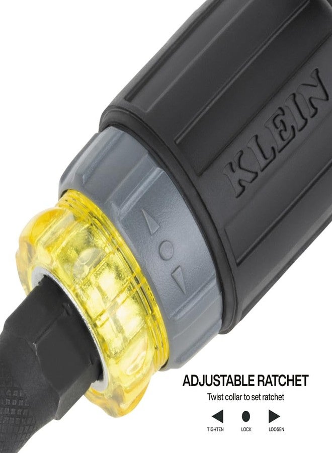 كلاين تولز مجموعة مفكات براغي Klein Tools 80191 KNECT (S) متعددة الرؤوس مقاومة للصدمات، 11 في 1 و7 في 1 مفكات براغي سقاطة مع رؤوس فيليبس، مشقوقة، مربعة، توركس، مفكات براغي صواميل، مفكات براغي قصيرة - Image 4