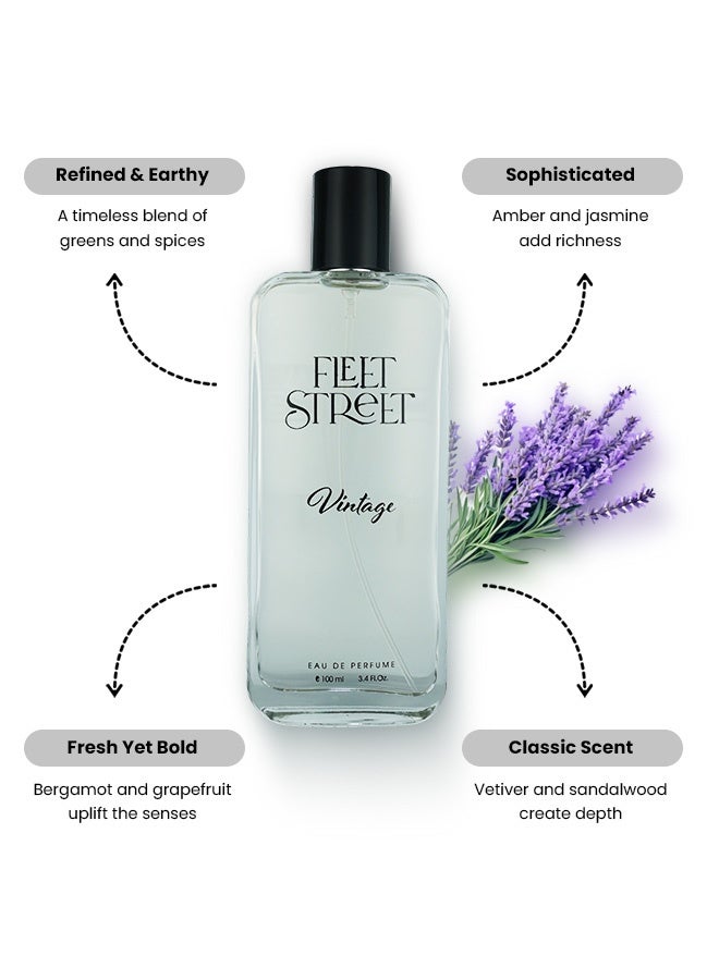 Atlantic Fleet Street Vintage Parfum For Men Perfume For Women 100ML - Image 3