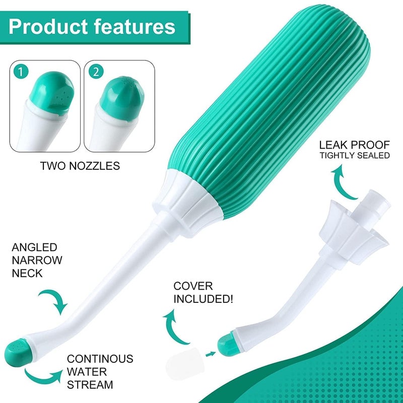 WebWares WebWares Portable Travel Bidet Spray Handheld Portable Bidet Spray Bottle for Toilet Retractable Bidet Angled Nozzle Jet Spray Childbirth Cleaner for OutdoorCampingTravlingPersonal Hygiene  - Image 3