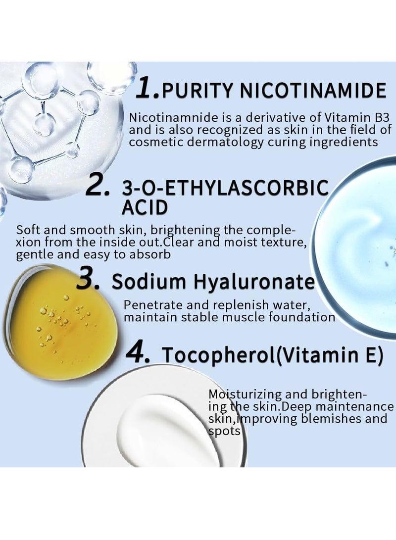 HS 2PCS Whitening Freckle Cream, Pigmentation Removal Cream for Face, Freckle Remover Cream, Dark Spot Corrector Cream for Face Body Removes Melasma Wrinkles Pigmentation (20g*2) - Image 2