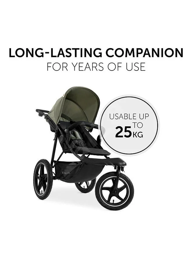 hauck Hauck - Jogging Stroller Runner 2 - Olive