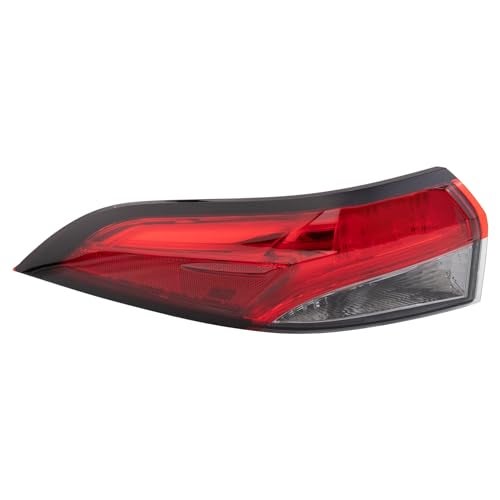 TRQ Driver Side Tail Light Assembly Compatible with 2016-2020 Honda Civic Coupe HO2800191 - Image 1
