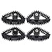 G.T.R RC 4PCS TRX4M Snow Tires Sets Simulate Carload Tracks Wheel Sandmobile Conversion for 118 RC Crawler TRX4M Upgrades Parts Black - Image 4