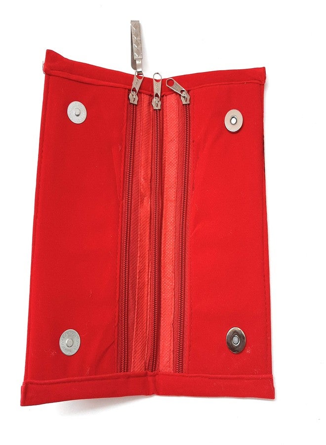 Chircrafts Handicrafts Cotton Embrodery Multicolour Rajasthani Purse/Clutch Bag for Women & Girls(combo-3) - Image 2