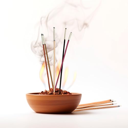 Onlinetree 5-in-1 agarbatti Stick for Pooja: Rose (Gulab), Sandal (Chandan), Loban, Mogra, Pineapple | 900g Pack | Long-Lasting Fragrance for Pooja, Mandir, Meditation & Relaxation. - Image 5