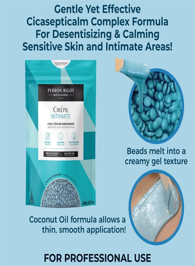 Cirepil - Intimate - 800g / 28.22 oz Wax Beads Bag - Soothing & Cicasepticalm Complex - All Hairs, Perfect for Intimate Areas & Sensitive Skins - Image 5