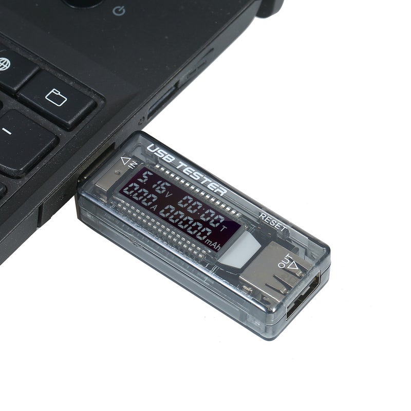 مكشف USB 3 في 1، جهاز اختبار USB متعدد الوظائف، مقياس متعدد الوظائف لمراقبة الجهد والتيار والقدرة، مقياس جهد، مقياس تيار، شاشة عرض LCD - Image 3