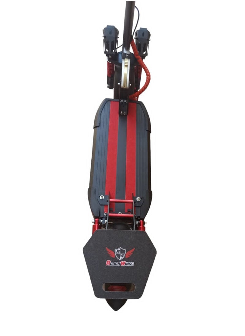 ROHAN WINGS Electric Scooter for Adults Rohan Wings KT4B , Powerful Motor, 40km range with powerful 48V 13AH Battery, Bluetooth Speaker with free accessories Helmet, Safety Belt, Mobile Holder, Pump, Tool Kit and Lock  - Image 3