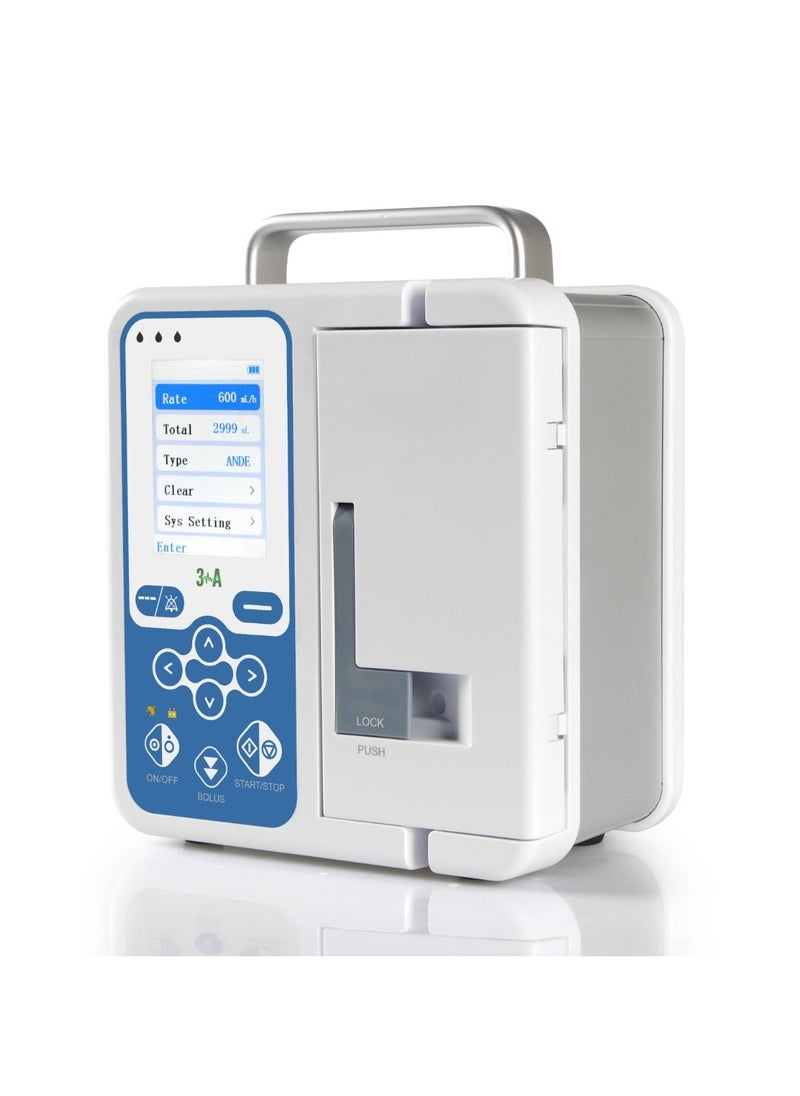 ABRONN Abronn IP-08A Infusion Pump, Sharp 2.8" Display, Precise Infusion Rate Control, User-Friendly Interface, Anti-Bolus System, Compatible with Standard IV Sets, Medical Equipment  - Image 1