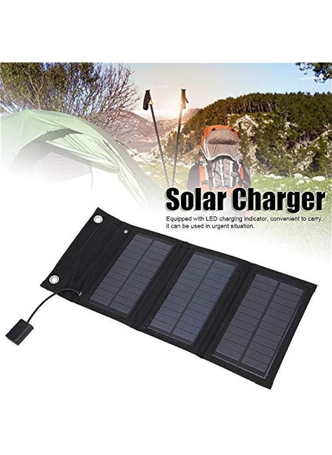 Generic 15W Portable Solar Panel, Foldable Pack Solar Charger, Waterproof Solar Powered Charging Panels Boards for Cameras/Laptops/Car Batteries/Solar Street Lights/Outdoor Activities  - Image 3