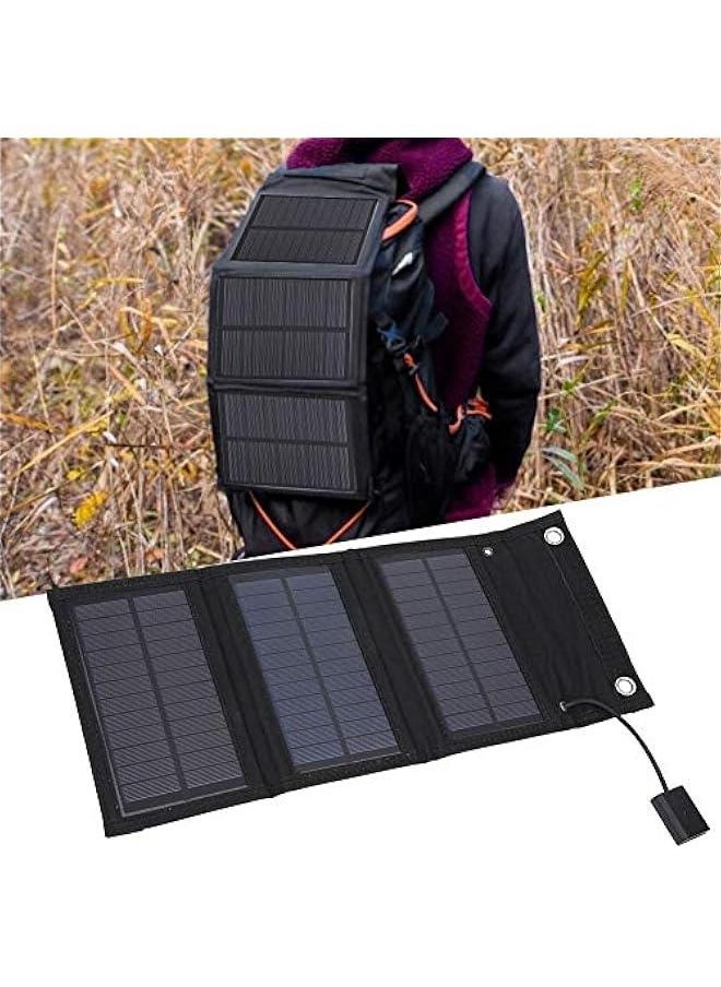 Generic 15W Portable Solar Panel, Foldable Pack Solar Charger, Waterproof Solar Powered Charging Panels Boards for Cameras/Laptops/Car Batteries/Solar Street Lights/Outdoor Activities  - Image 4